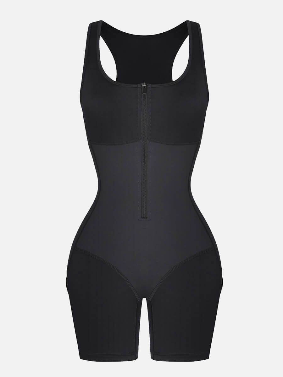 Athletic Zip Up Bodyshaper