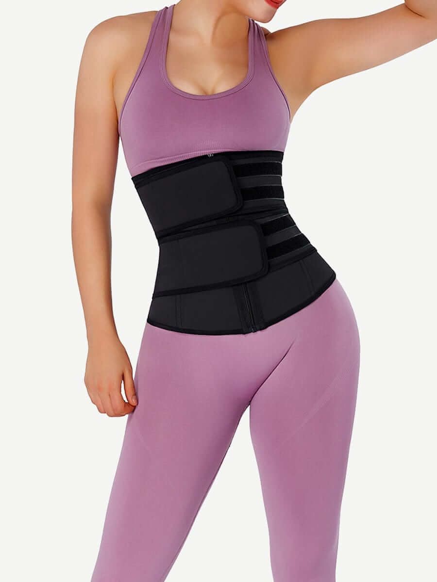 Double Belts Waist Cincher