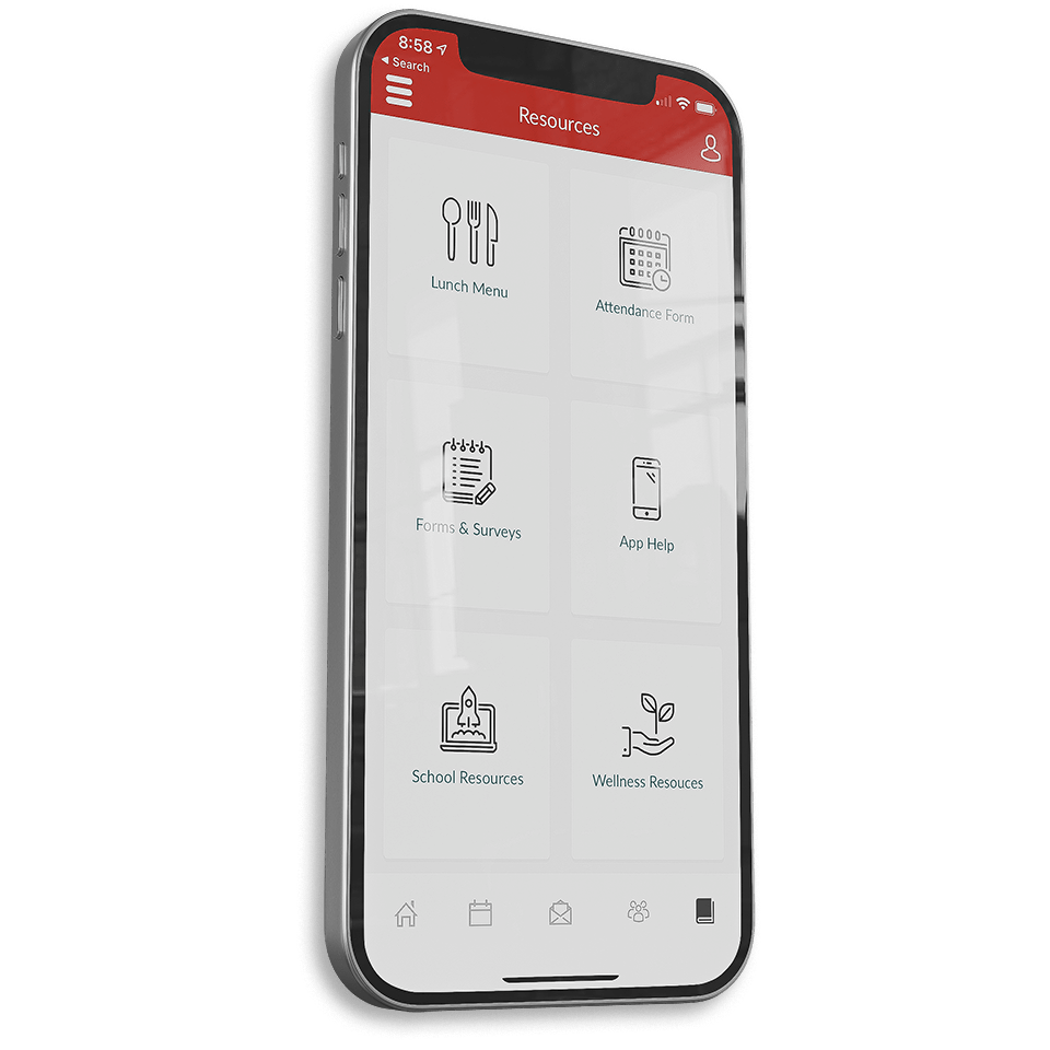 A cell phone with a app open on the screen.