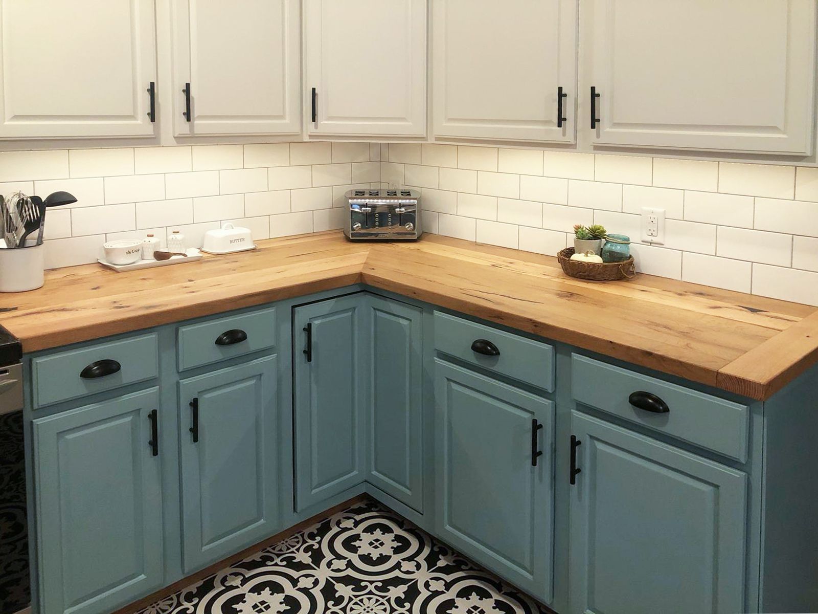 Custom Wooden Kitchen Butcher Block Countertops