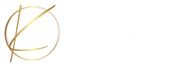 Golden logo: letter