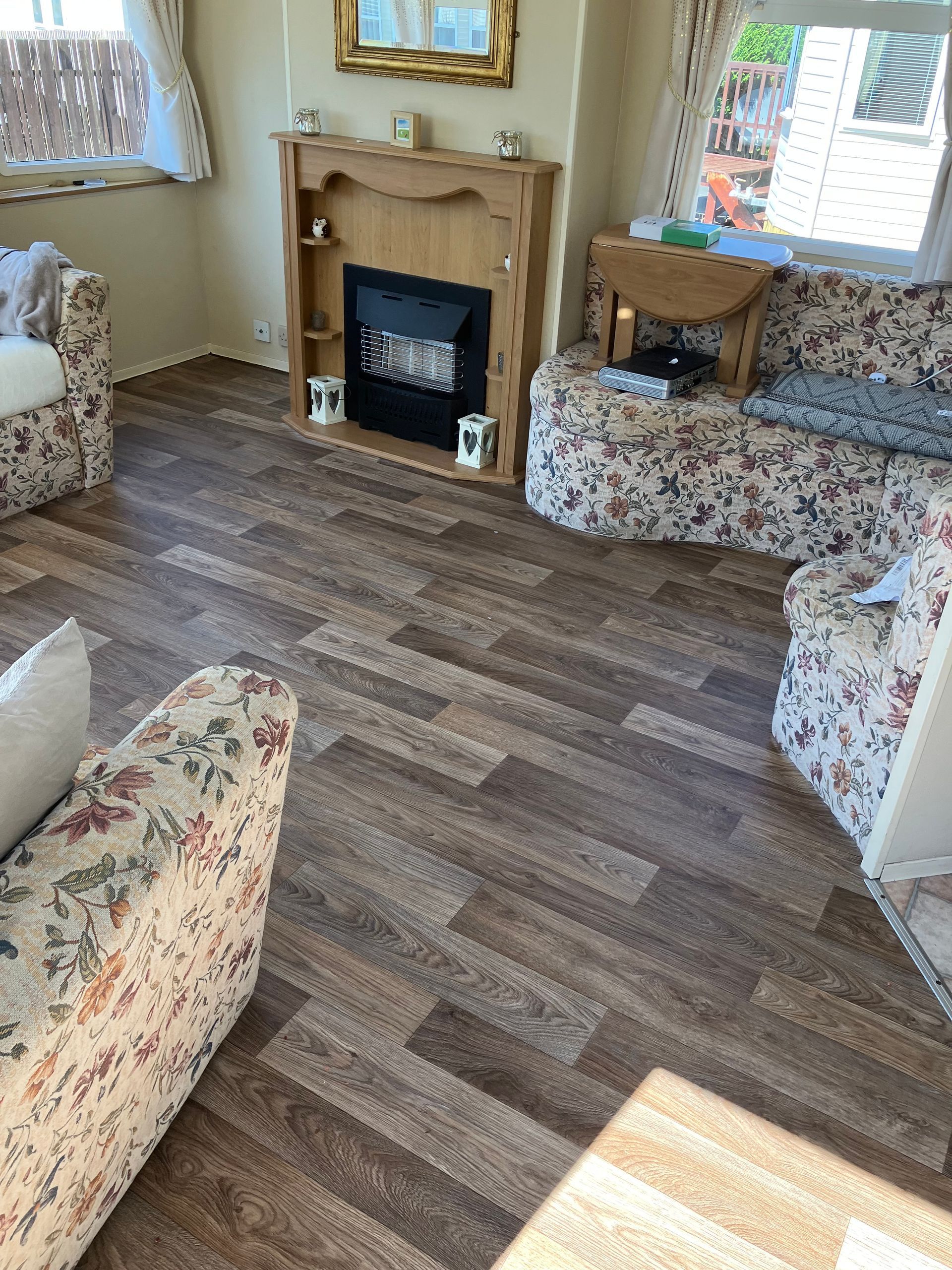 Caravan reflooring