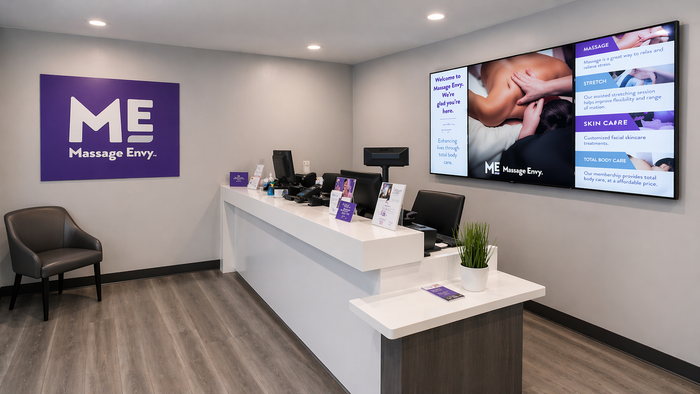 interior of massage envy spa
