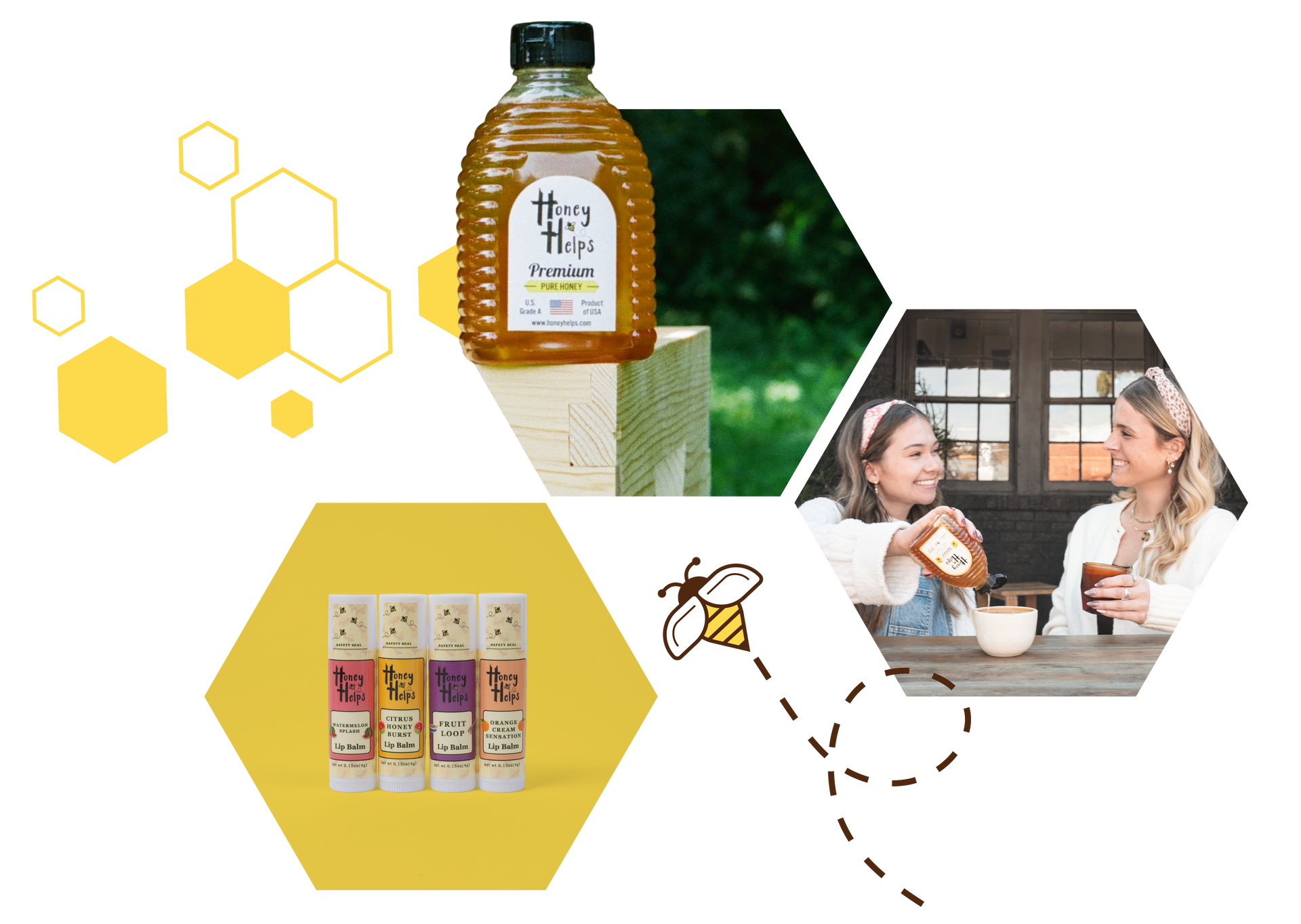 Honey Helps sweet, sustainable honey fundraising is perfect for every organization.