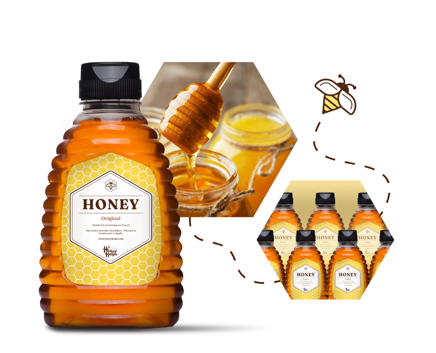 Honey Helps sweet, sustainable honey fundraising is perfect for every organization.