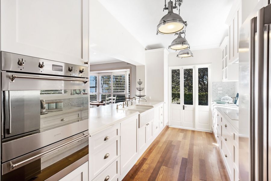 Kitchen with Vinyl Flooring — Innovative Design in Salamander Bay, NSW