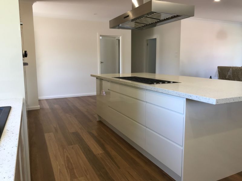 Vinyl Flooring Installed in Kitchen — Innovative Design in Salamander Bay, NSW