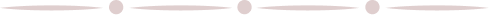 A decorative horizontal line separator consisting of three circular dots spaced evenly between thin, horizontal lines.