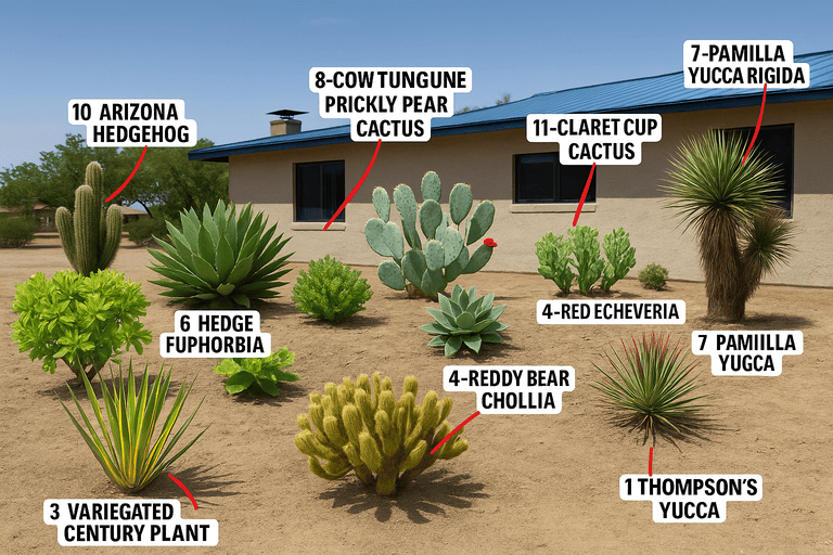 How to choose the right drought tolerant plants in Queen Creek Arizona