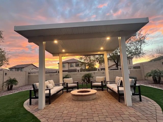 Pergola Installation Modern Desert Landscapes - East Valley Landscapers in Arizona