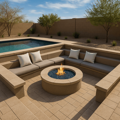 Mesa Sunken Seating: The Ultimate Outdoor Gathering Space Mesa Sunken Seating: The Ultimate Outdoor Gathering Space