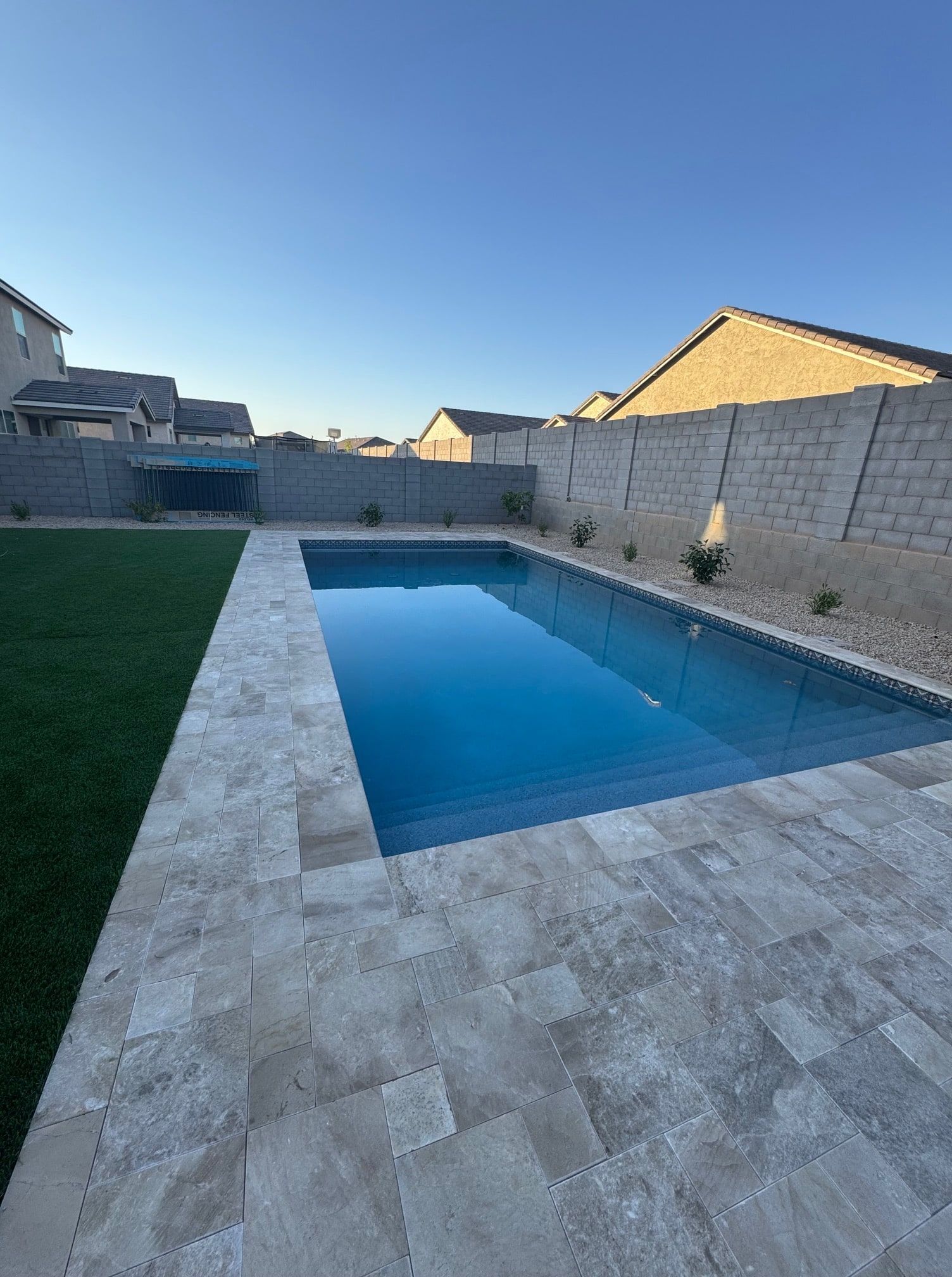 Travertine Modern Desert Landscapes - East Valley Landscapers in Arizona