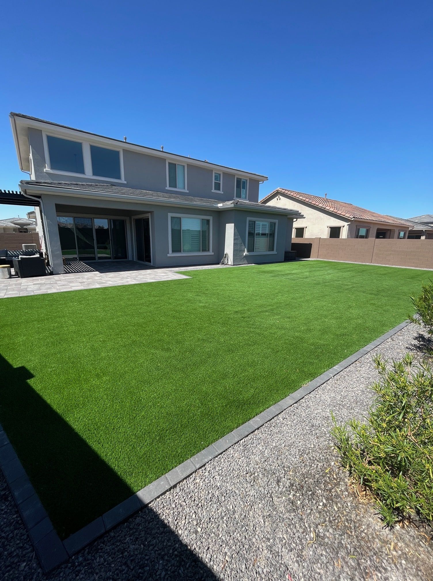 Artificial Turf Modern Desert Landscapes - East Valley Landscapers in Arizona