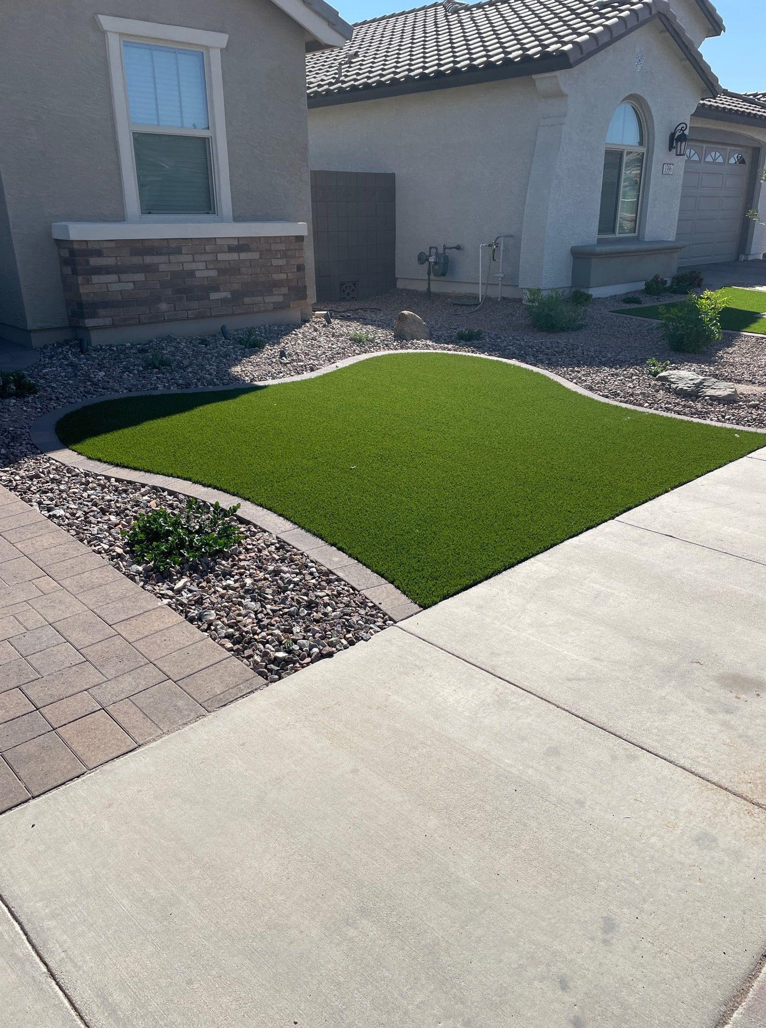 Artificial Turf Modern Desert Landscapes - East Valley Landscapers in Arizona