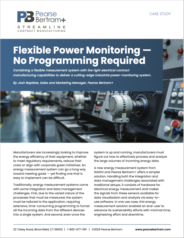 Case Study: Flexible Power Monitoring — No Programming Required