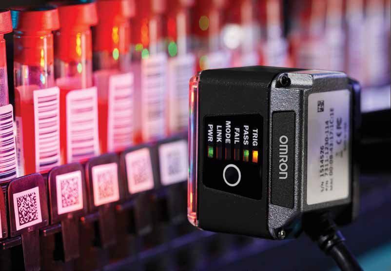 Omron code reader