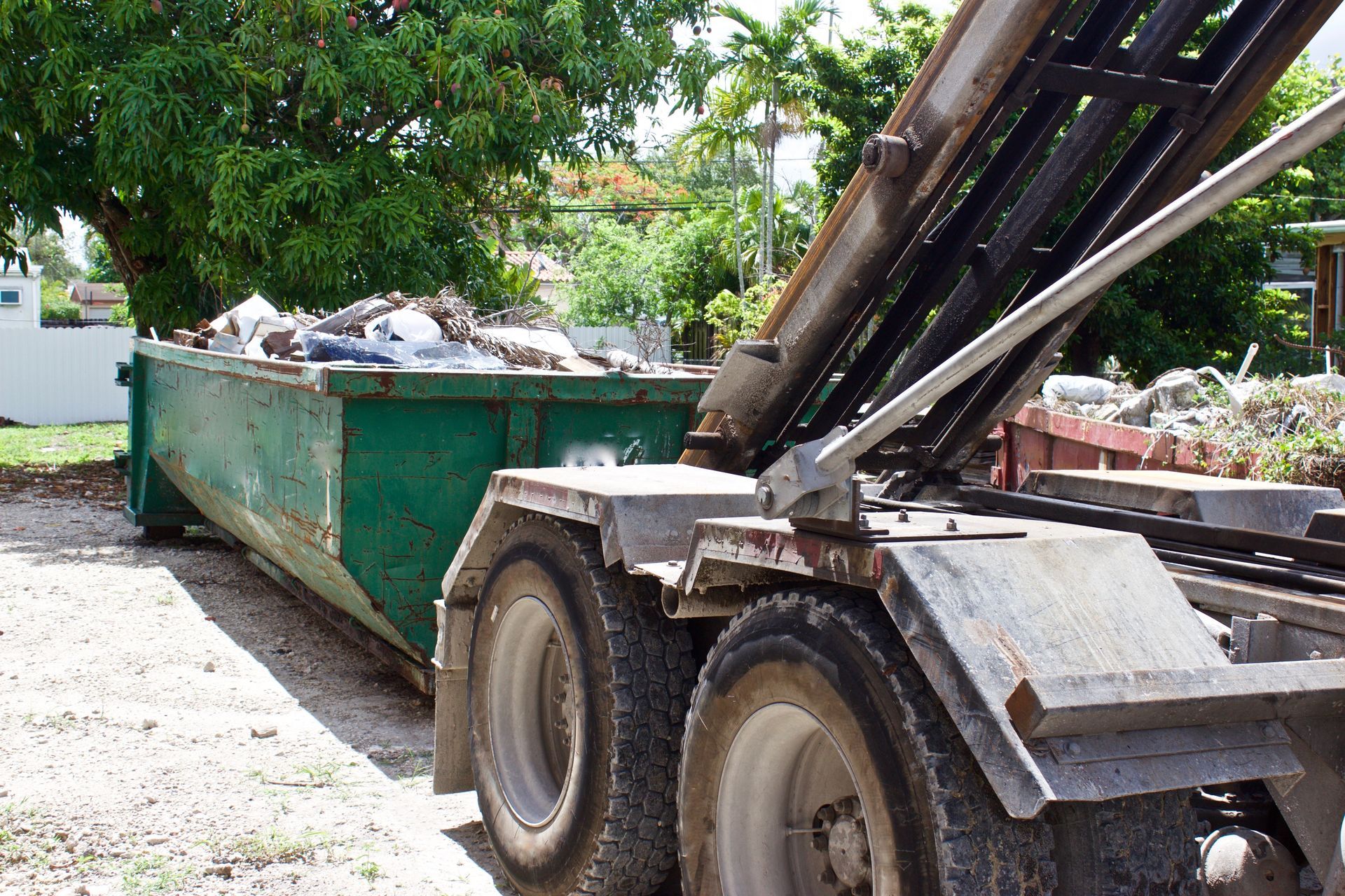 Scrap metal from commercial construction site collected in roll off container. Scrap metal from commercial construction site collected in roll off container.