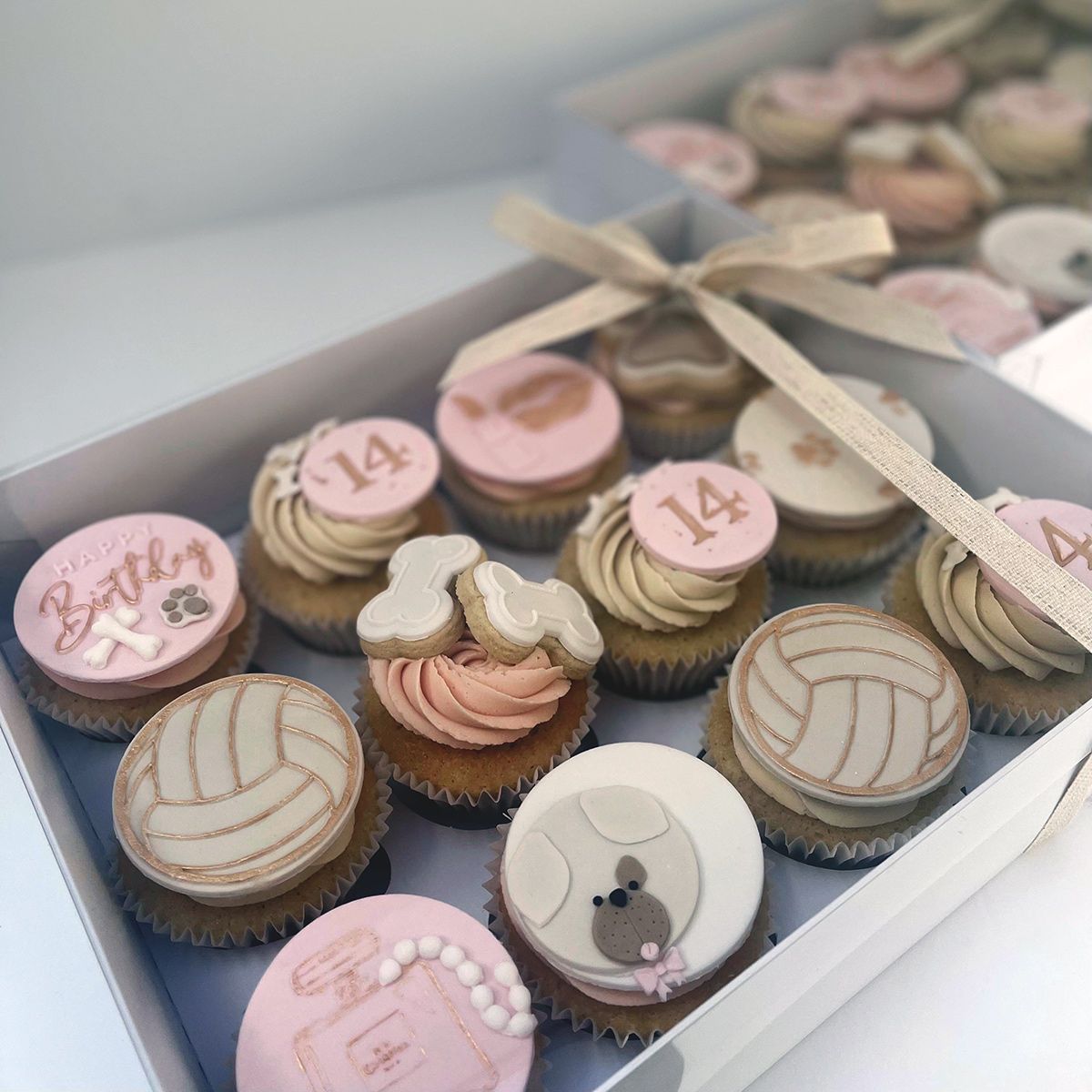 Birthday cupcakes Cheshire 