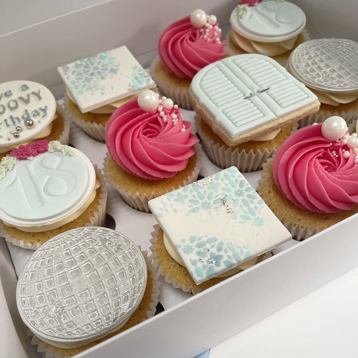 18th Birthday cupcakes Bramhall