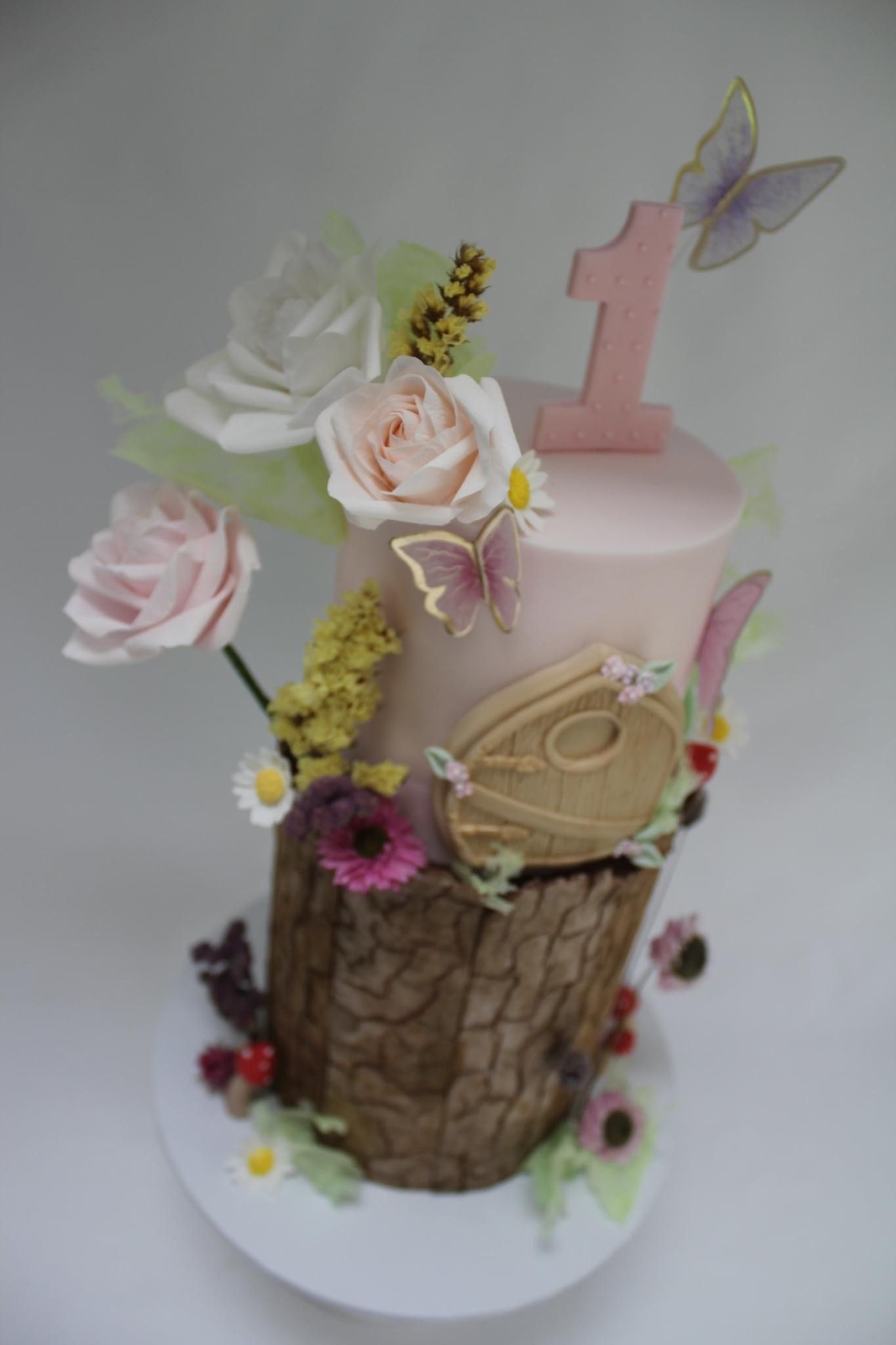 Childrens fairy birthday cake Cheshire 