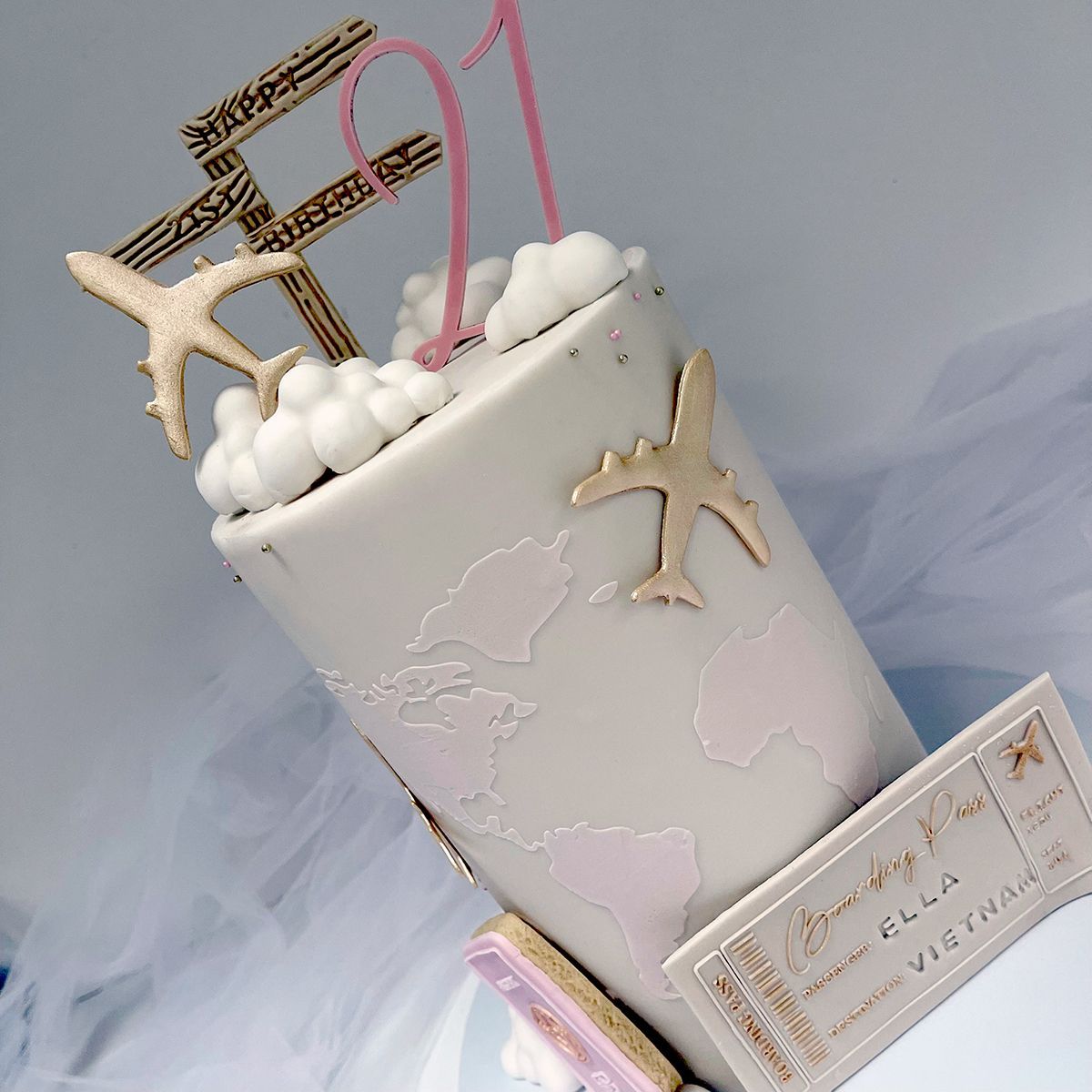 21st Birthday cake Cheshire 
