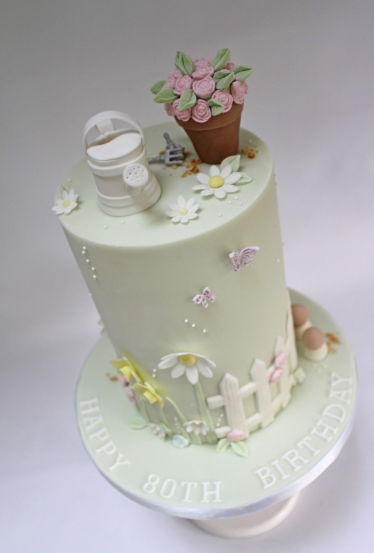80th birthday cake Cheshire 