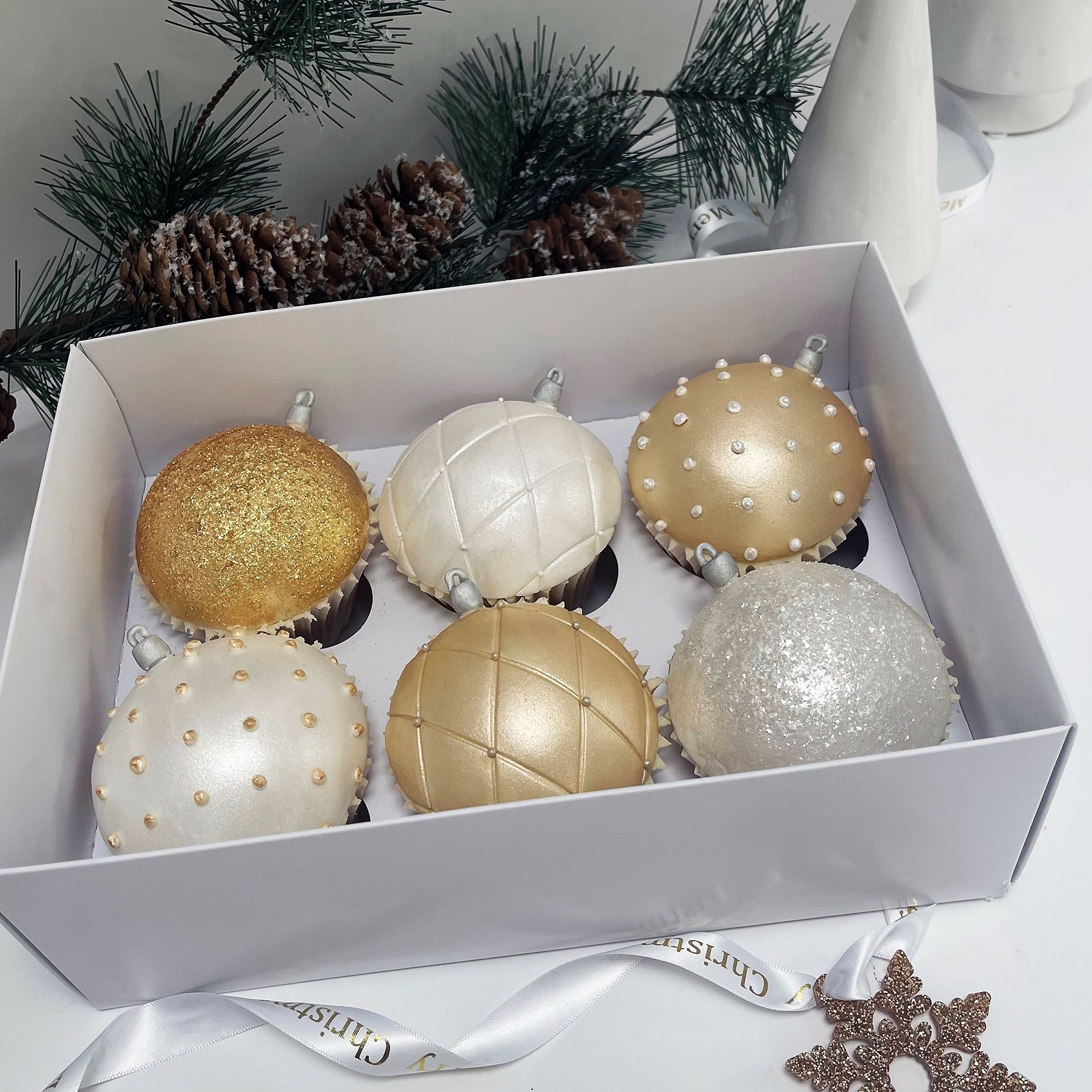 Christmas cupcakes Bramhall