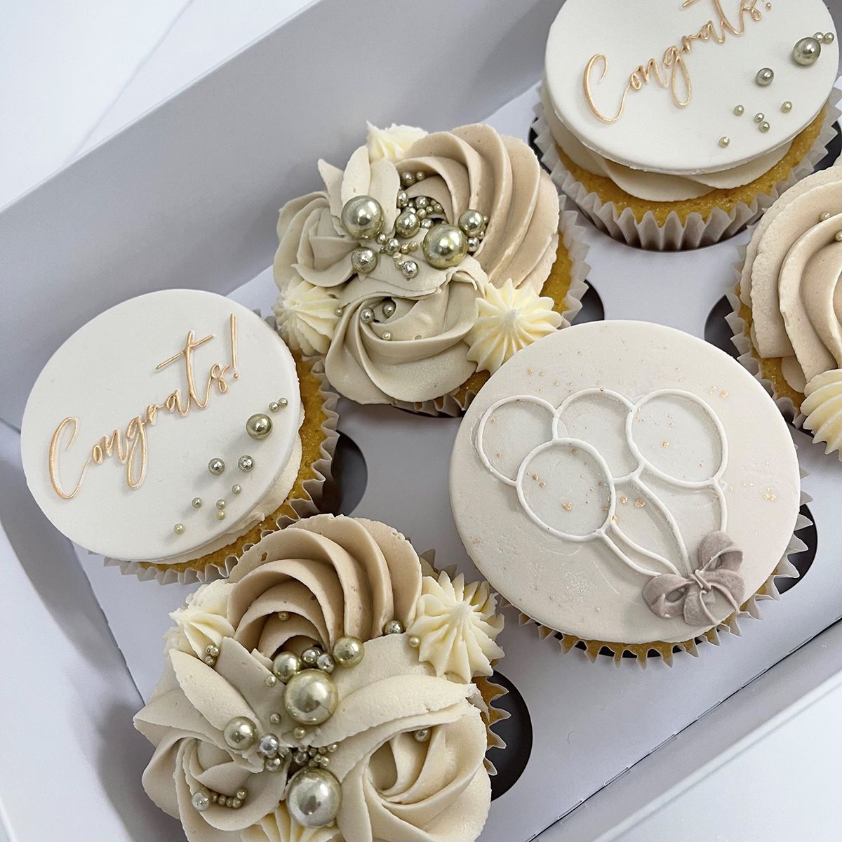 Congratulations cupcakes Bramhall