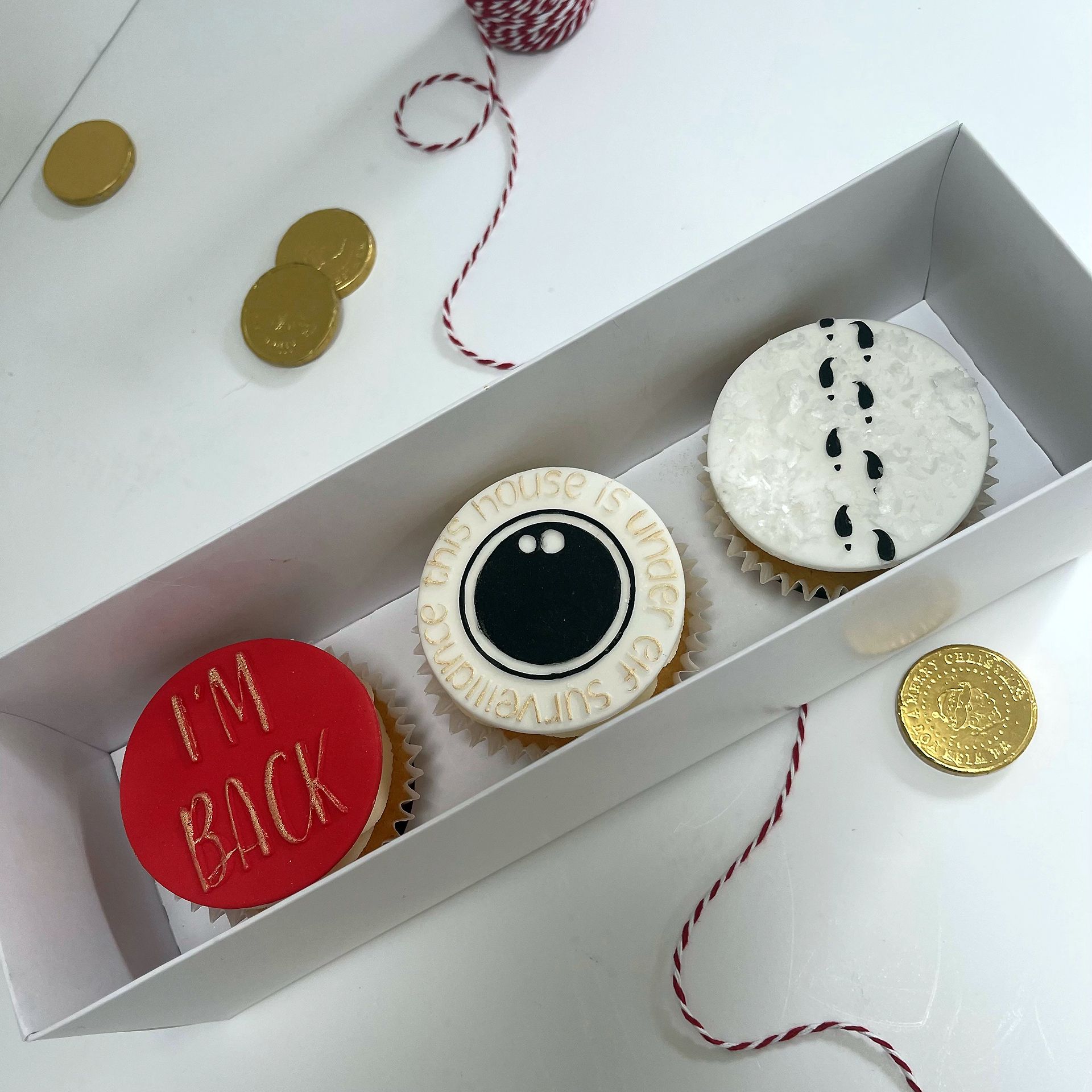 Christmas cupcakes Bramhall