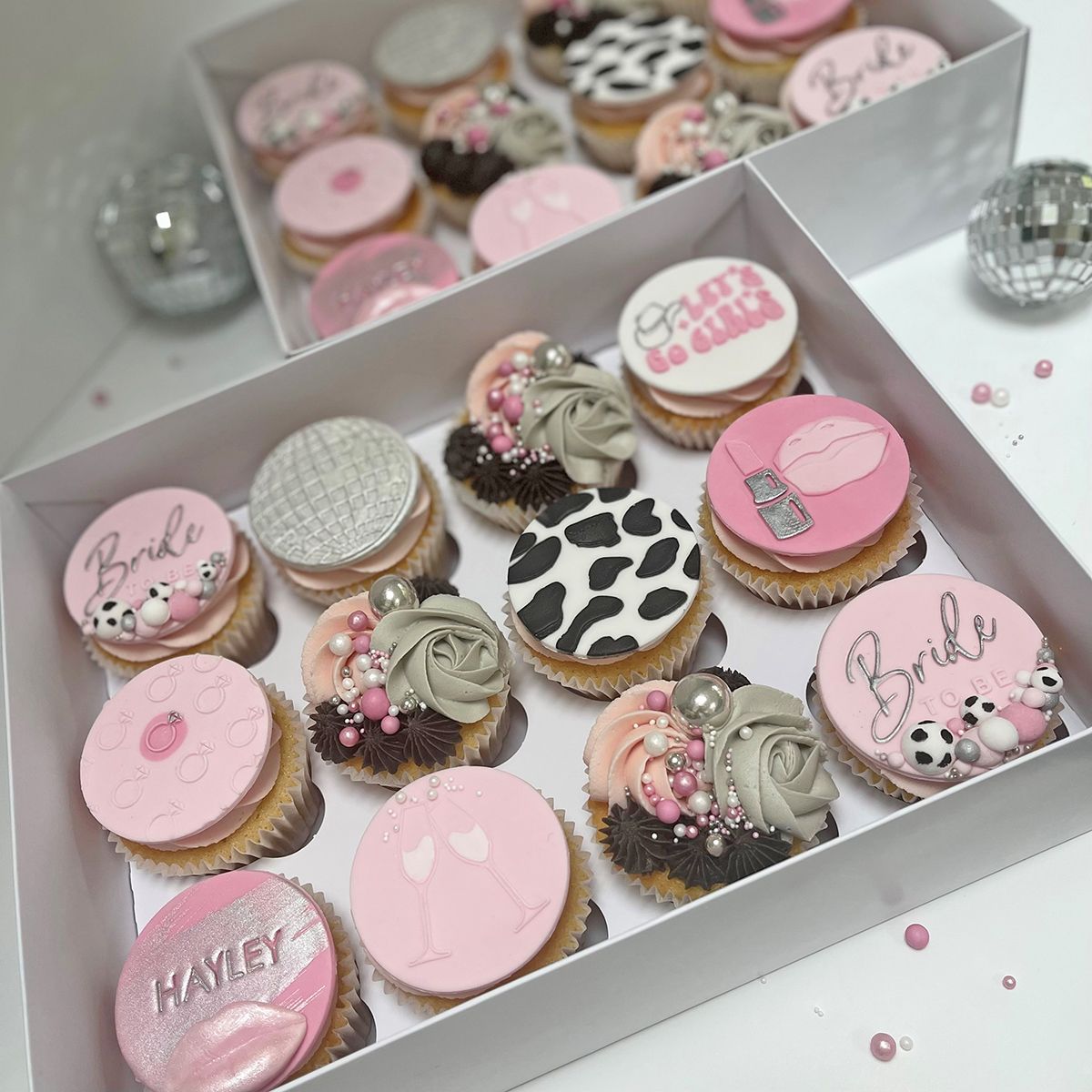 Hen party cupcakes Bramhall