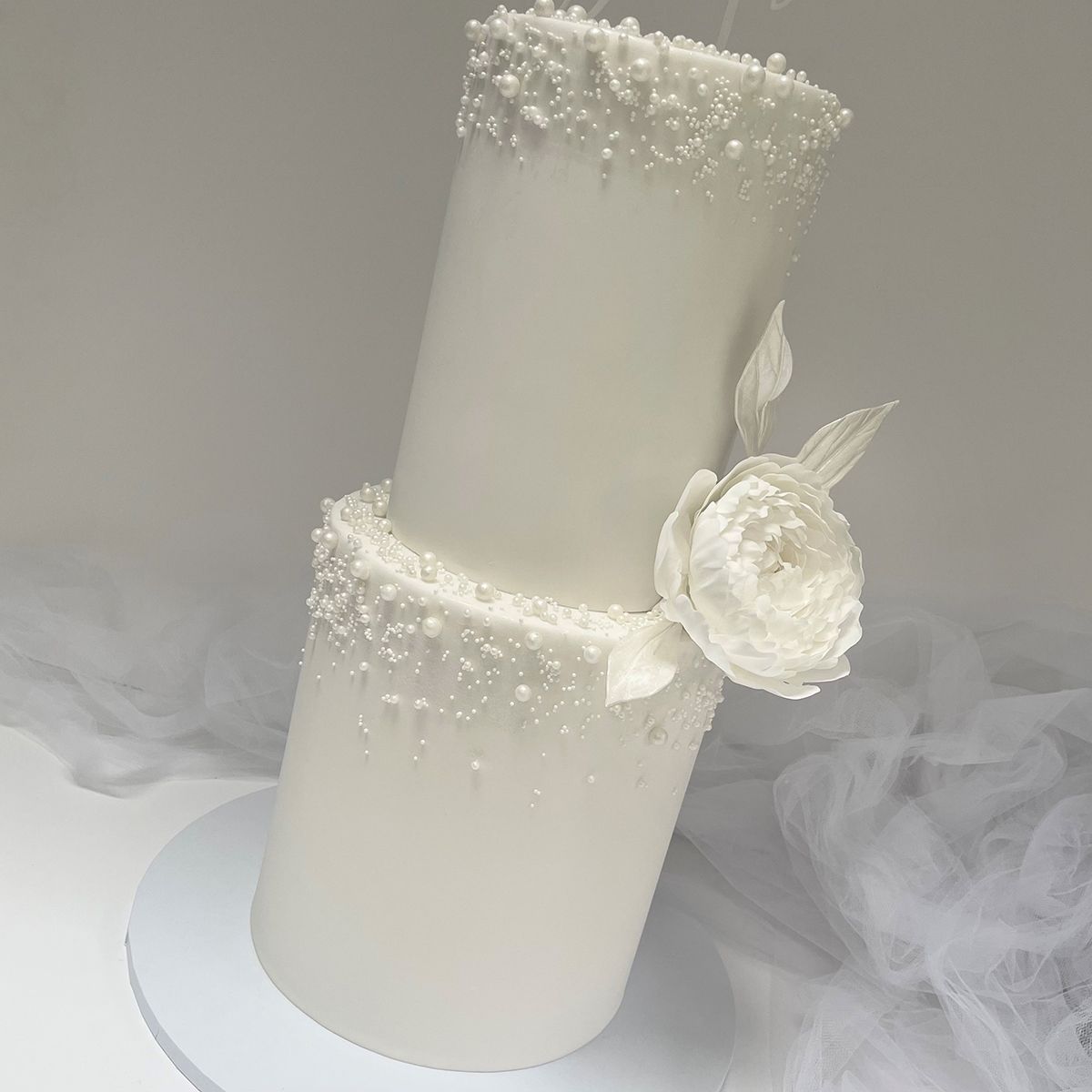 Pearl Anniversary cake Cheshire