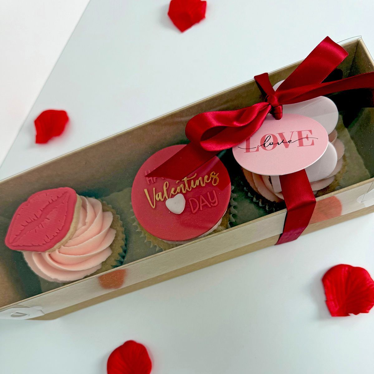 Valentines day cupcakes Cheshire 