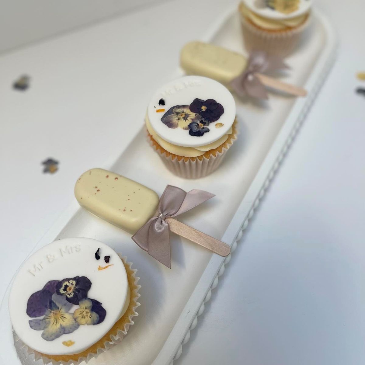Wedding cupcakes Cheshire 