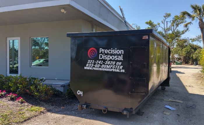Bay Harbour Island dumpster rental