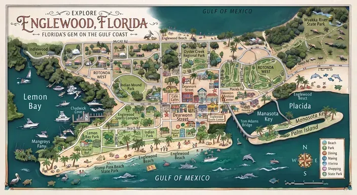 Englewood FL Map