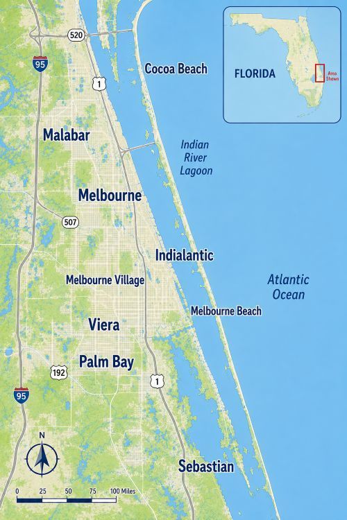 Grant-Valkaria and surrounding Brevard County