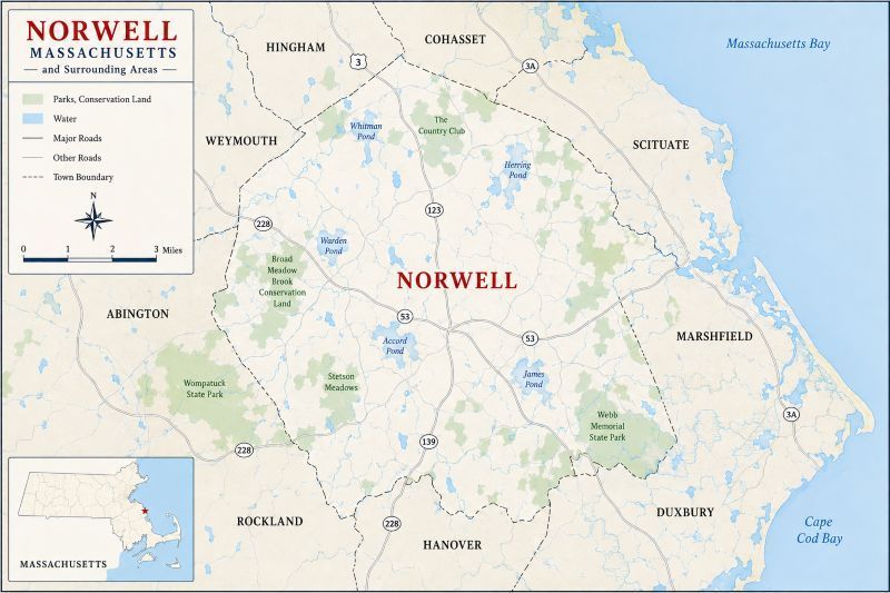 Norwell Map
