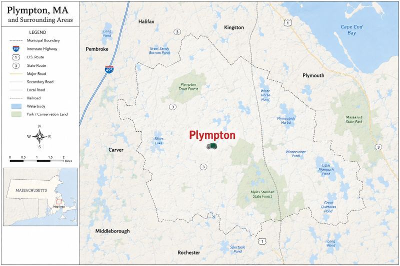 Plympton Map