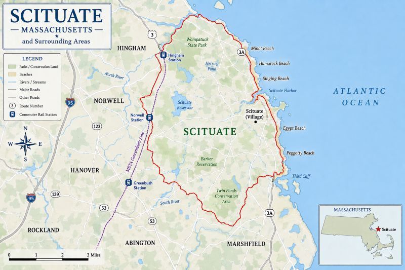 Scituate Map