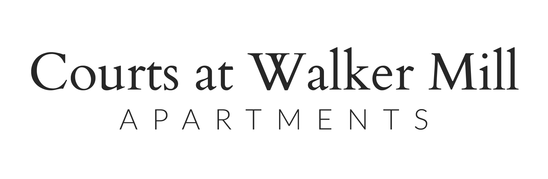 Courts at Walker Mill Apartments logo