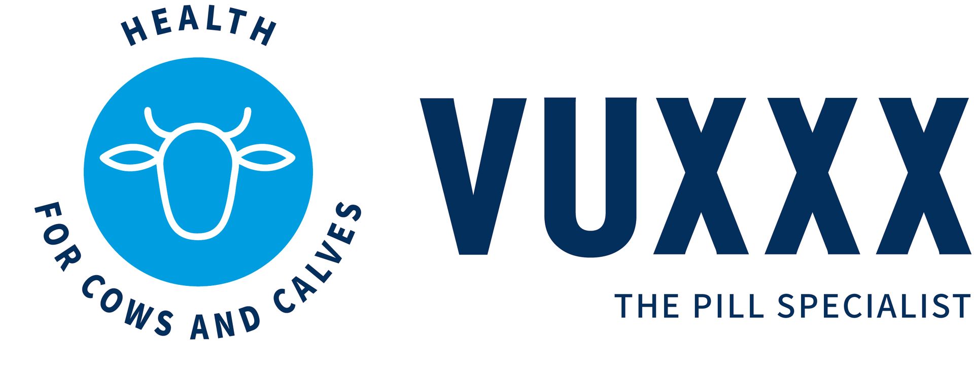 Vuxxx - der Pillenspezialist, Gesundheit für Kühe und Kälber, Logo