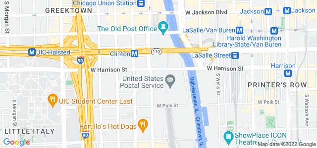 Map of business location