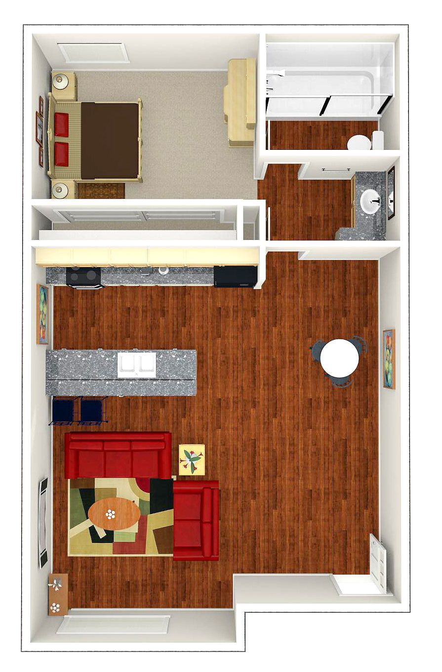 1 Bed | 1 Bath