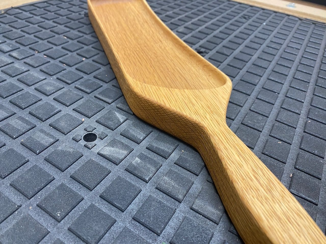cnc made oak tray