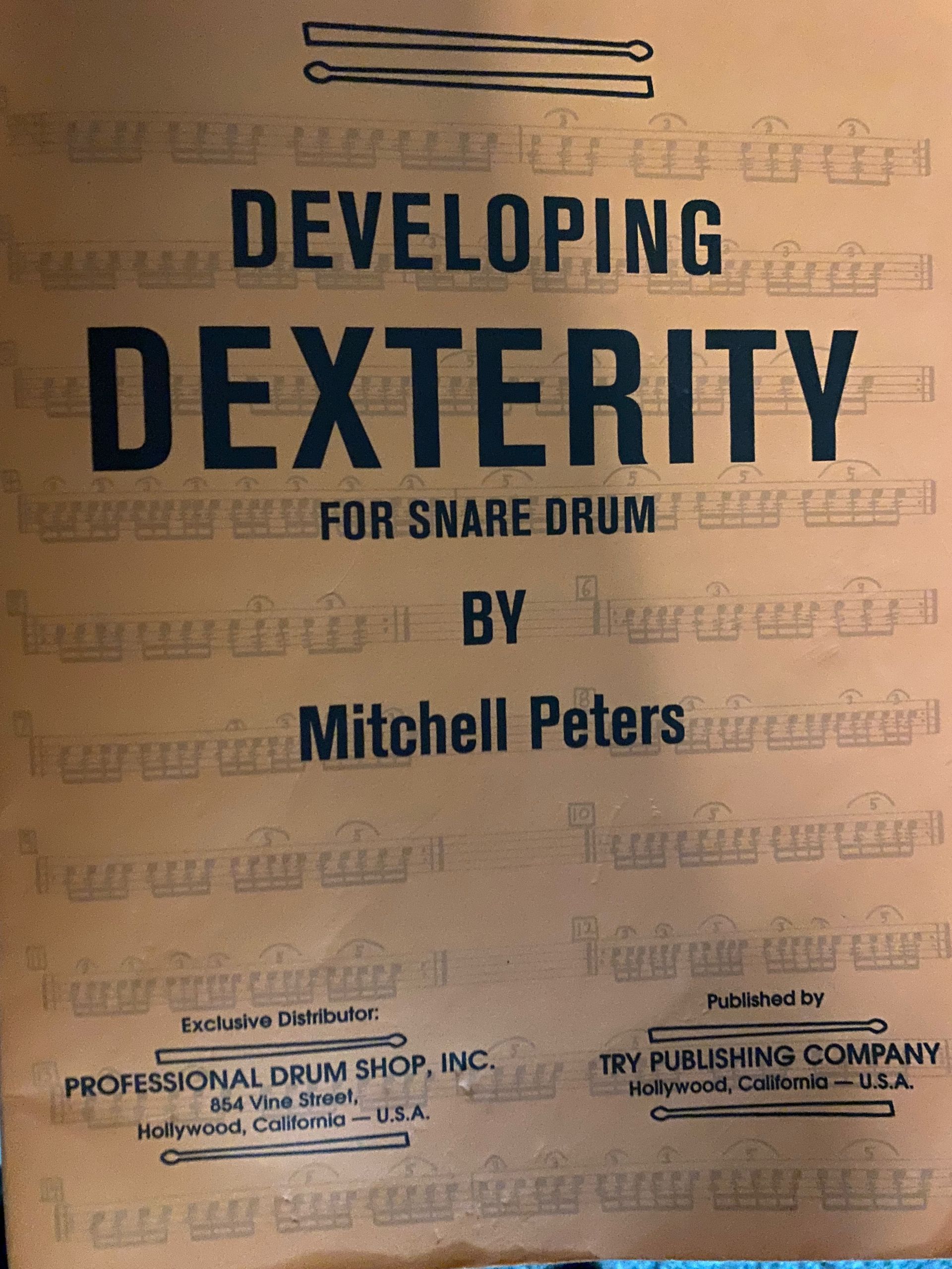book named developing dexterity
