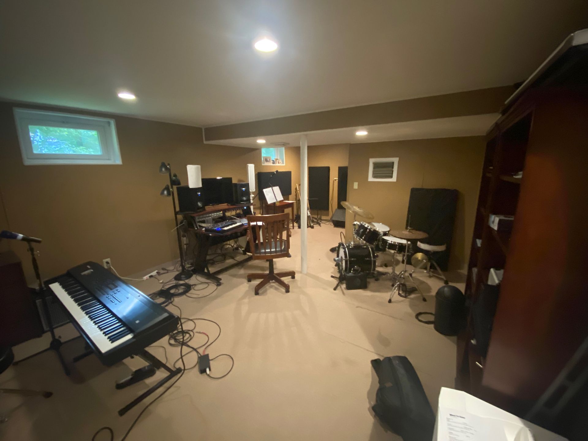 a practice room