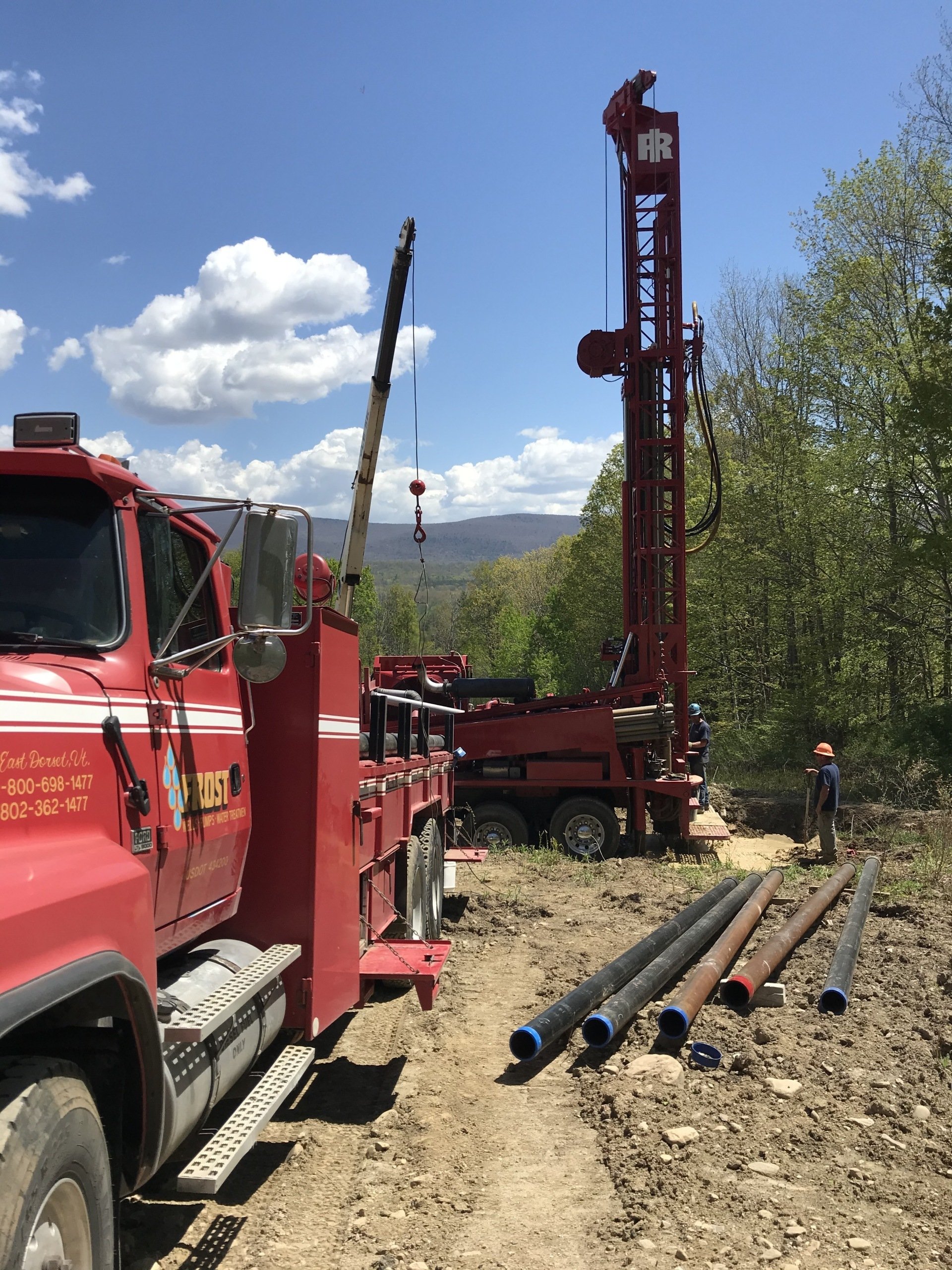 Well Installation Frost Well and Pumps Dorset, Vermont