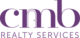 Purple logo for CNMB Realty Services featuring a stylized doorway arch integrated into the letter 'n'.