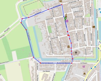 Kidsrun 1.2 km Dichtbij Vrijstad Vianen Loop
