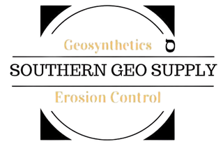 Southern Geo Supply logo with Geosynthetics and Erosion Control text on white background